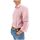 Vêtements Homme Chemises manches longues Bd Baggies Chemise Brooklyn Homme Red/White Rouge