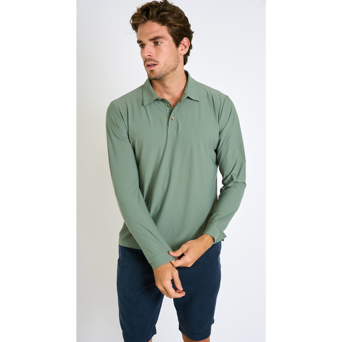 Vêtements Homme T-shirts & Polos 1789 Cala CARL BAIABLUE Vert