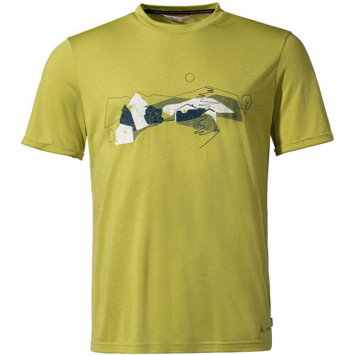 Vêtements Homme Chemises manches courtes Vaude Men s Neyland T-Shirt Vert