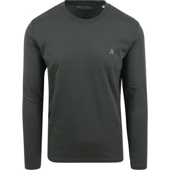 Vêtements Homme T-shirts & Polos Marc O'Polo navy T-Shirt Manches Courtes Vert Foncé Vert
