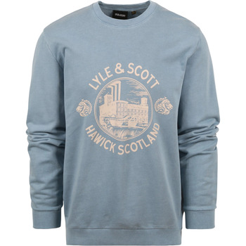 Vêtements Homme Sweats Lyle And Scott Lyle & Scott Sweater Bleu Bleu
