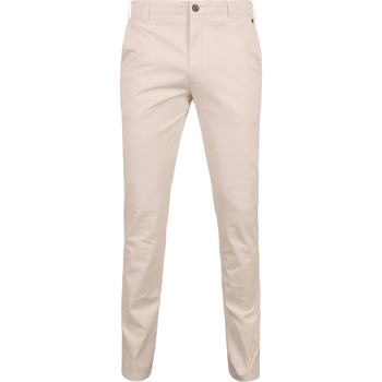 Vêtements Homme Pantalons Meyer Pantalon New York Blanc Cassé Beige