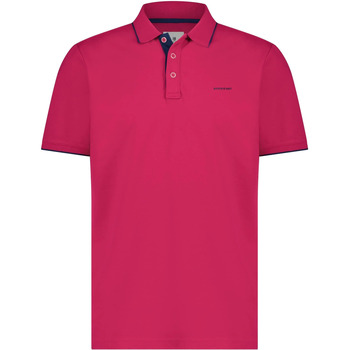 t-shirt state of art  polo piqué rose 