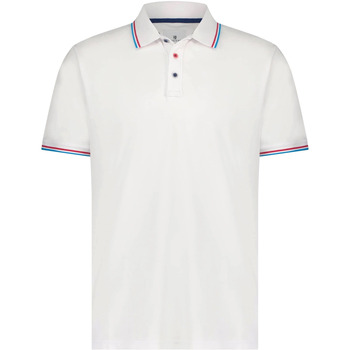t-shirt state of art  polo blanche piqué 