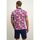 Vêtements Homme T-shirts & Polos State Of Art Polo Rose Fleurs Piqué Multicolore