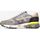Chaussures Homme Baskets mode Premiata MICK 5691-GREY/BRO/YELL Gris