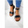 Chaussures Femme Sandales et Nu-pieds Jeunes Et Jolies - Sandales Cuir Lisbonne Noir Croco Noir