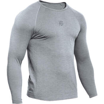 Vêtements Homme Chemises manches courtes Sport Hg HG-FLOW LONG SLEEVED JASPE T-SHIRT Gris