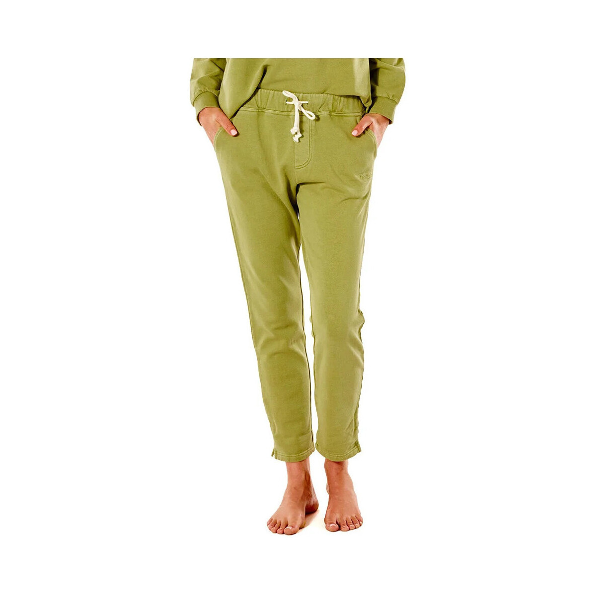Vêtements Femme Pantalons de survêtement Rip Curl ORGANIC FLEECE TRACK PANT Vert