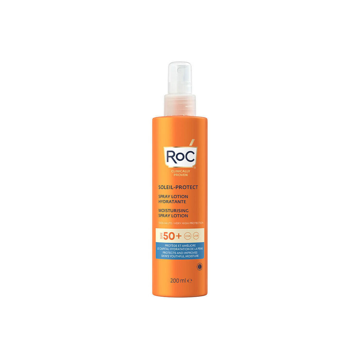 Beauté Protections solaires Roc Spray Hydratant Protection Solaire Spf50+ 