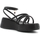 Chaussures Femme Sandales et Nu-pieds Exé Shoes IRIS-618 Noir