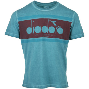 Vêtements Homme T-shirts manches courtes Diadora Tshirt Ss Spectra Used Bleu