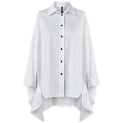 Vêtements Femme Tops / Blouses Wendy Trendy Camisa 110938 - White Blanc