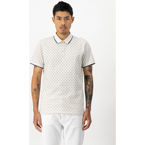 Vêtements Homme T-shirts & Polos Teddy Smith Polo motif homme - PASY 2 MC Blanc