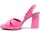 Chaussures Femme Bottes Liu Jo Sissi 02 Sandalo Donna Fuxia SA3125EX014 Rose