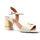 Chaussures Femme Guide des tailles Nice 15 Sandalo Donna Butter SA3037EX004 Blanc