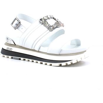 Chaussures Femme Multisport Liu Jo Maxi Wonder Sandalo Donna White BA3161EX014 Blanc