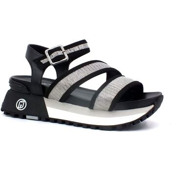 Chaussures Femme Bottines Liu Jo Maxi Wonder 15 Sandalo Donna Black BA3159EX135 Noir