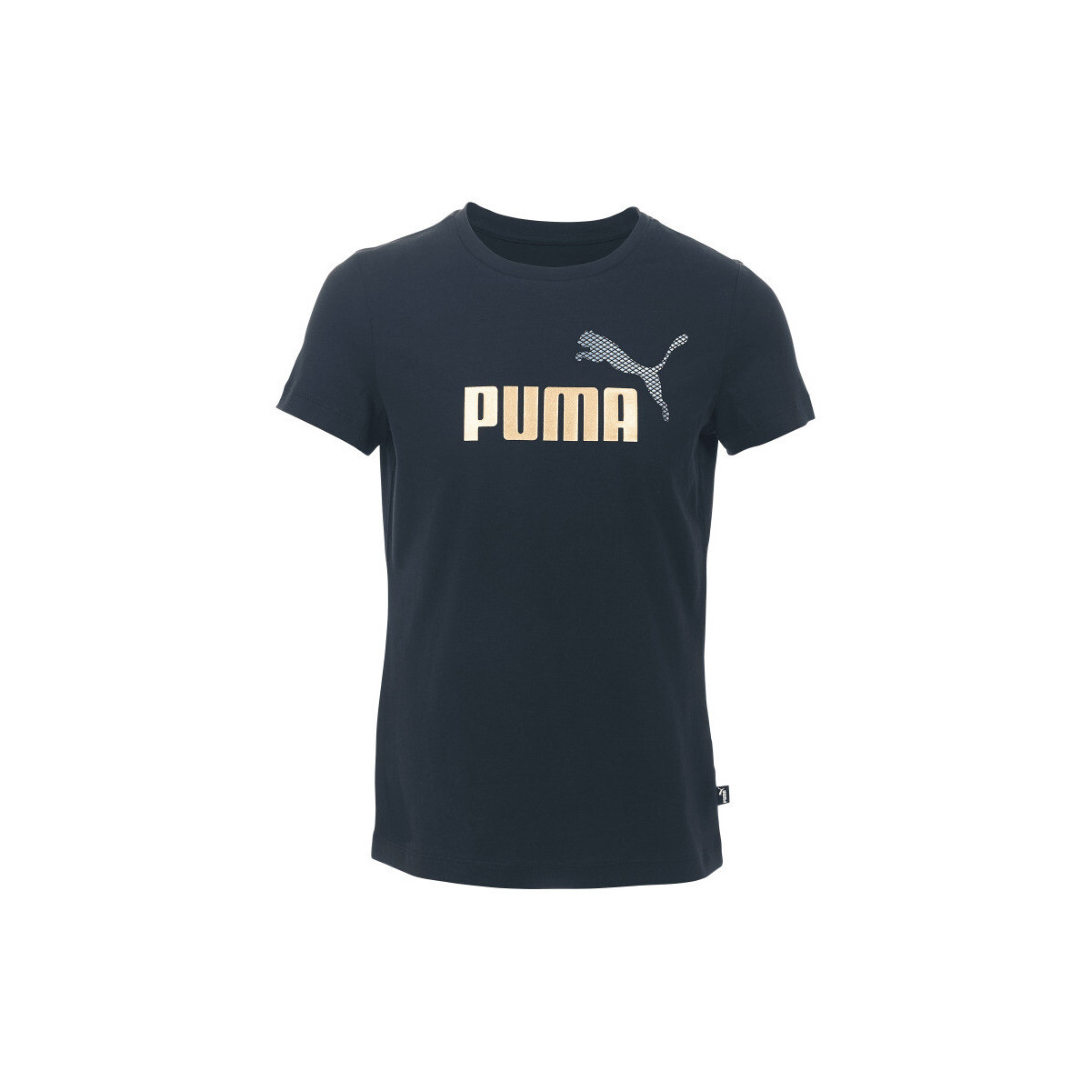 Vêtements Fille T-shirts manches courtes Puma TEE SHIRT G ESS+ MAID GRAF - Noir - 140 Noir