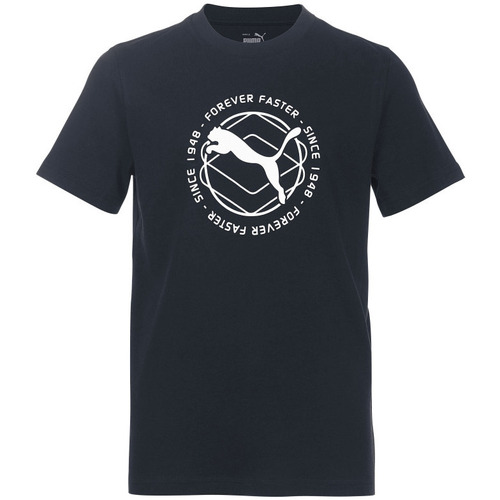Vêtements Garçon T-shirts manches courtes Puma TEE SHIRT JR ACTIV GRAF - Noir - 140 Noir