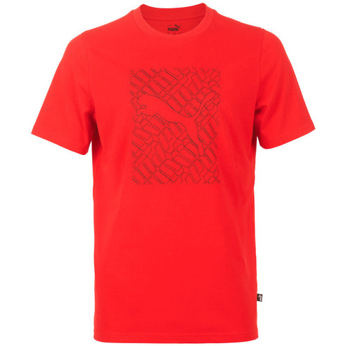 Vêtements Homme T-shirts & Polos Puma TEE SHIRT  ROUGE - FOR ALL TIME RED - M Multicolore