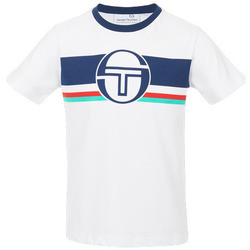 Vêtements Garçon T-shirts manches courtes Sergio Tacchini TEE SHIRT FOUNTAIN - NAVY/PEACOCK GREEN - 12 ans Multicolore
