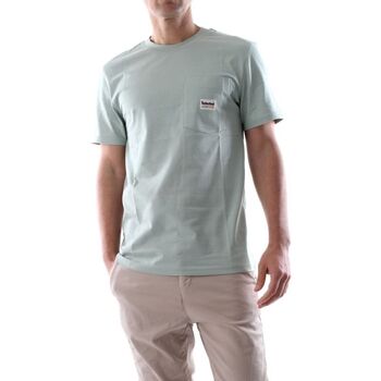 Vêtements Homme T-shirts & Polos Timberland TB0A66DS ROCK POCKET-Q43 FROSTY GREEN 