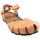 Chaussures Femme Sandales et Nu-pieds Interbios SANDALE  5355 CUIR ORANGE Orange