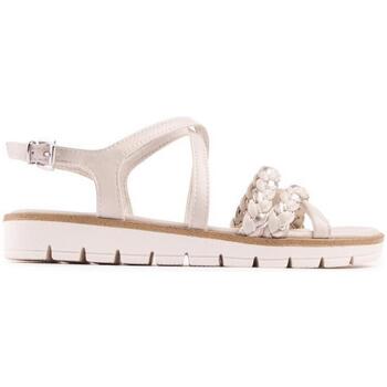 Chaussures Femme Sandales et Nu-pieds Marco Tozzi Strappy Des Sandales Blanc