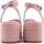 Chaussures Femme Espadrilles Tommy Hilfiger Essential Flatform Plateformes Rose