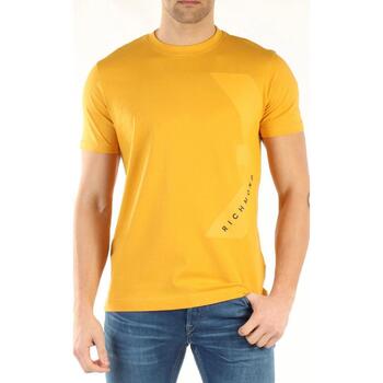 Vêtements Homme T-shirts manches courtes Richmond  Giallo-GIALLO