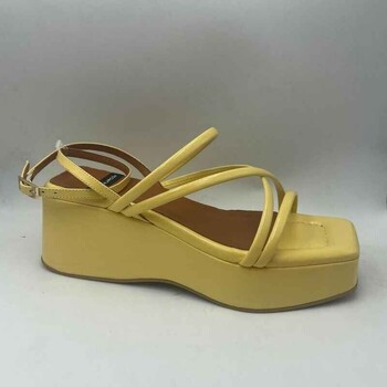 Chaussures Femme Sandales et Nu-pieds Angel Alarcon SANDALES COMPENSEE E23 Jaune