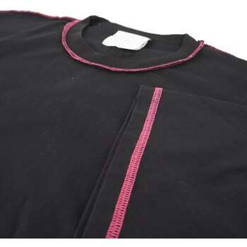GaËlle Paris T-shirt en jersey  manches courtes avec imprim Noir