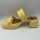 Chaussures Femme Baskets mode Angel Alarcon MULE COMPENSEE E23 Jaune