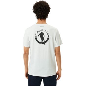 Vêtements Homme T-shirts manches courtes Bikkembergs BKK2MTS01 Blanc