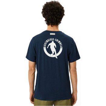Vêtements Homme T-shirts manches courtes Bikkembergs BKK2MTS01 Bleu