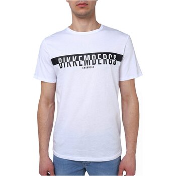 Vêtements Homme T-shirts manches courtes Bikkembergs BKK2MTS03 Blanc