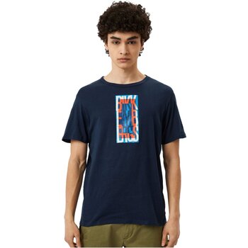 Vêtements Homme T-shirts manches courtes Bikkembergs BKK2MTS04 Bleu