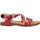 Chaussures Femme Sandales et Nu-pieds Kickers Anatomium rouge, Sandales Bout Ouvert Femme Rouge