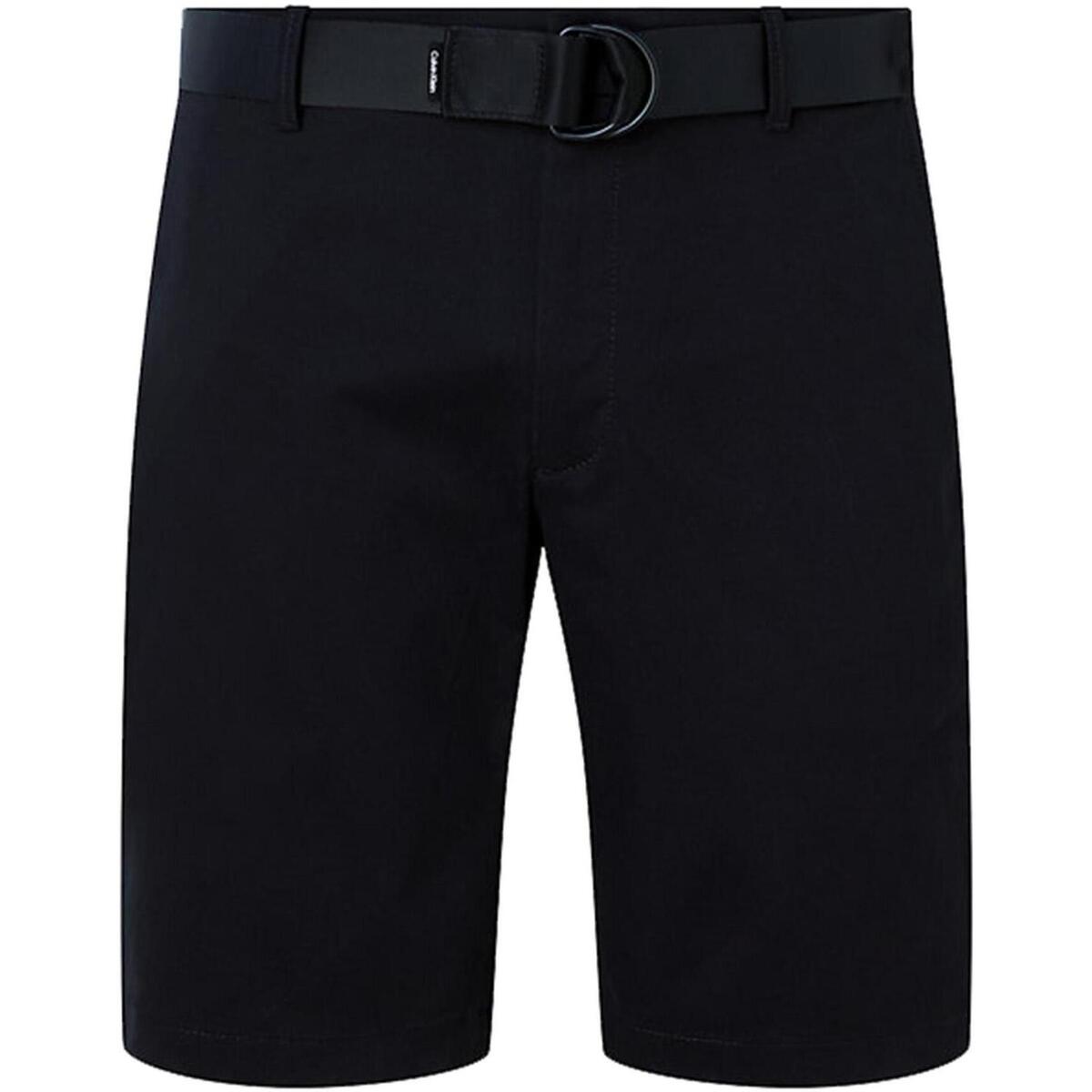 Vêtements Homme Shorts / Bermudas Calvin Klein Jeans Modern twill slim sh Noir