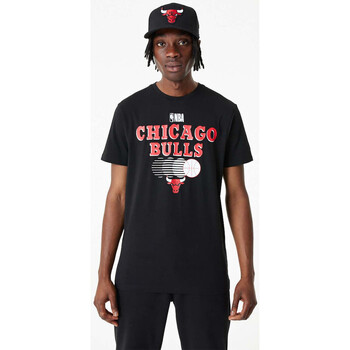 Vêtements Levi's Rød afslappet t-shirt med seriflogo New-Era T-shirt NBA Chicago Bulls New Multicolore