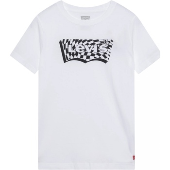 Vêtements Garçon T-shirts manches courtes Levi's Tee Shirt Garçon manches courtes Blanc