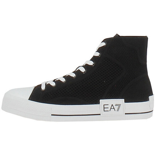 Chaussures Homme Baskets basses Armani Core ID hooded logo jacket in black SNEAKER Multicolore