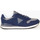 Chaussures Homme Baskets basses Guess logo triangle Bleu