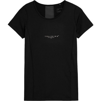Vêtements dejar T-shirts manches courtes 4F T-SHIRT  MUDRA Noir