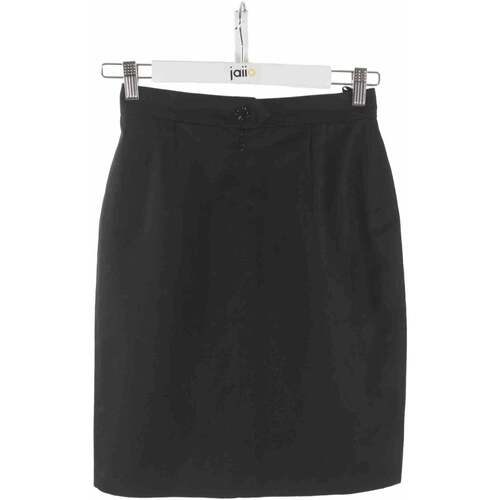 Vêtements Femme Jupes Dior Mini jupe en coton Noir