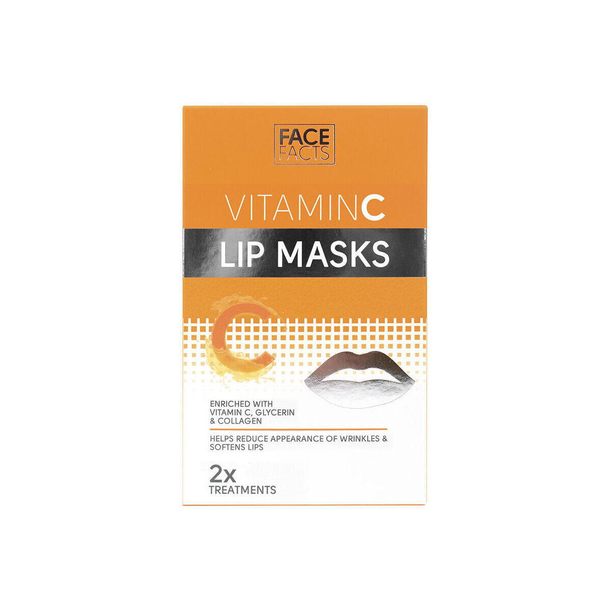 Accessoires textile Masques Face Facts Masques Lèvres Vitaminc 