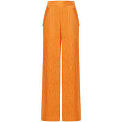 Vêtements Femme Pantalons Simona Corsellini  Orange