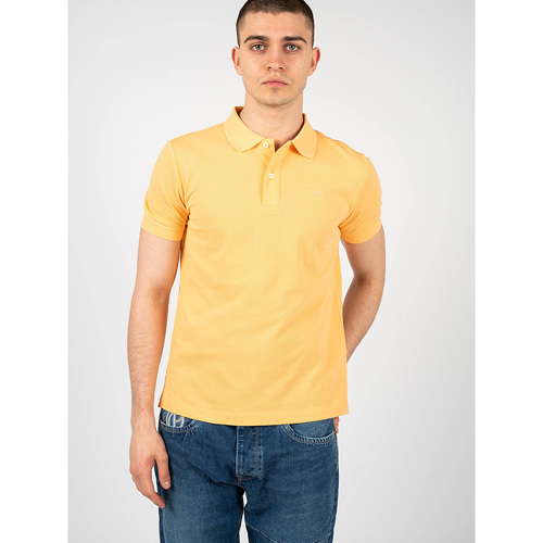 Vêtements Homme Polos manches courtes Geox M2510B T2649 | Sustainable Orange