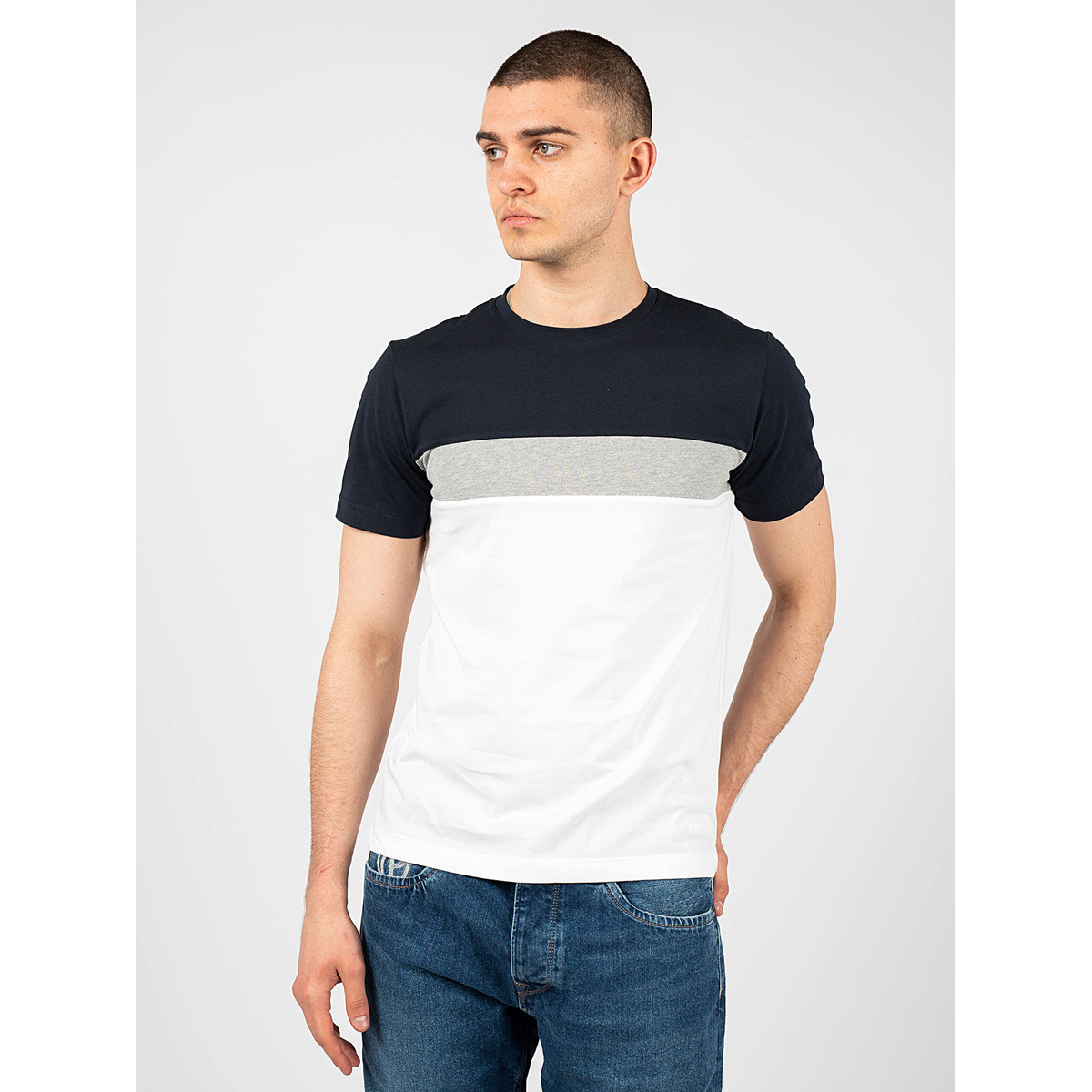 Vêtements Homme T-shirts manches courtes Geox M2510F T2870 | Sustainable Blanc